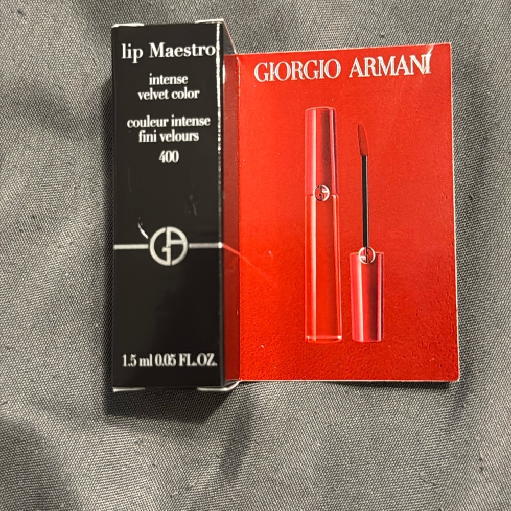 Giorgio Armani lip maestro 400 new inbox